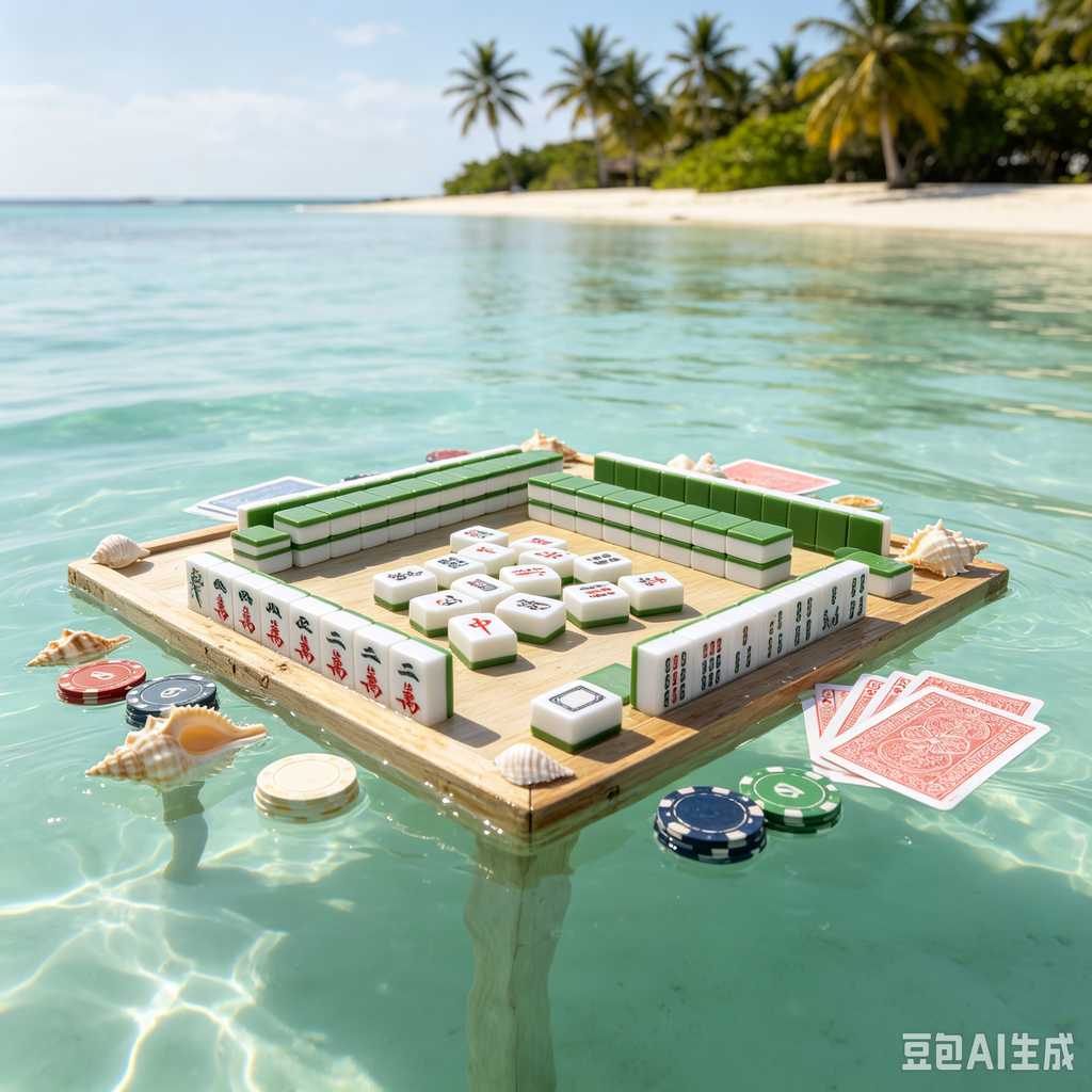green transparent mahjong tiles